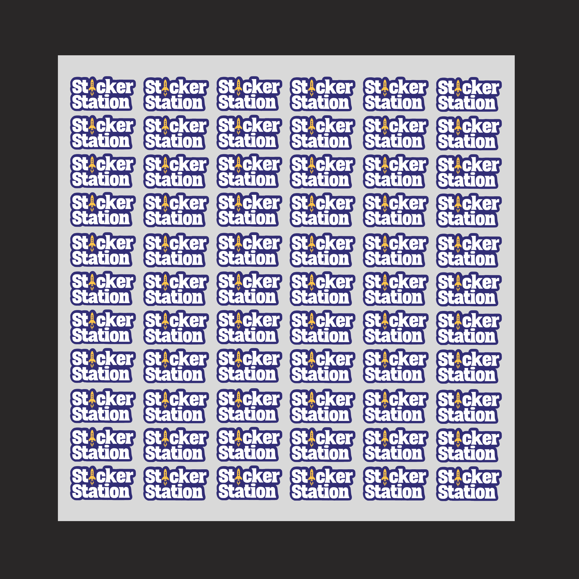 Sheet stickers