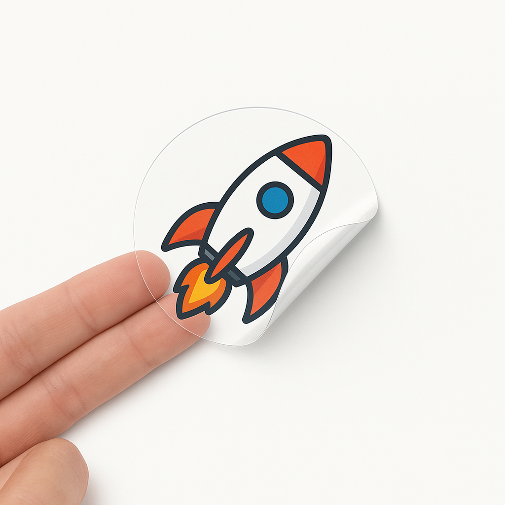 Sticker Transparente