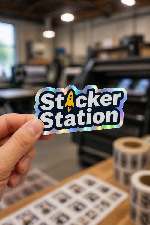 Sticker  Holográfico
