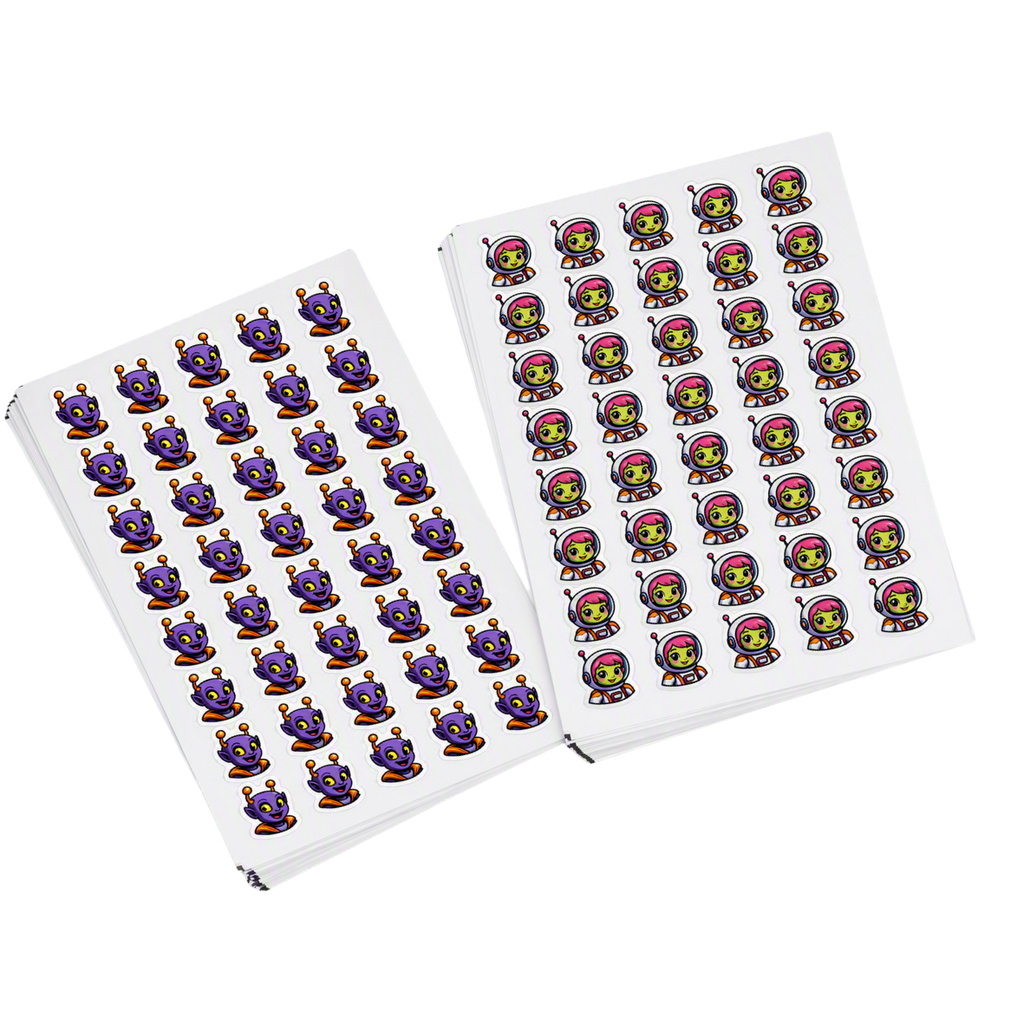 Sheet stickers