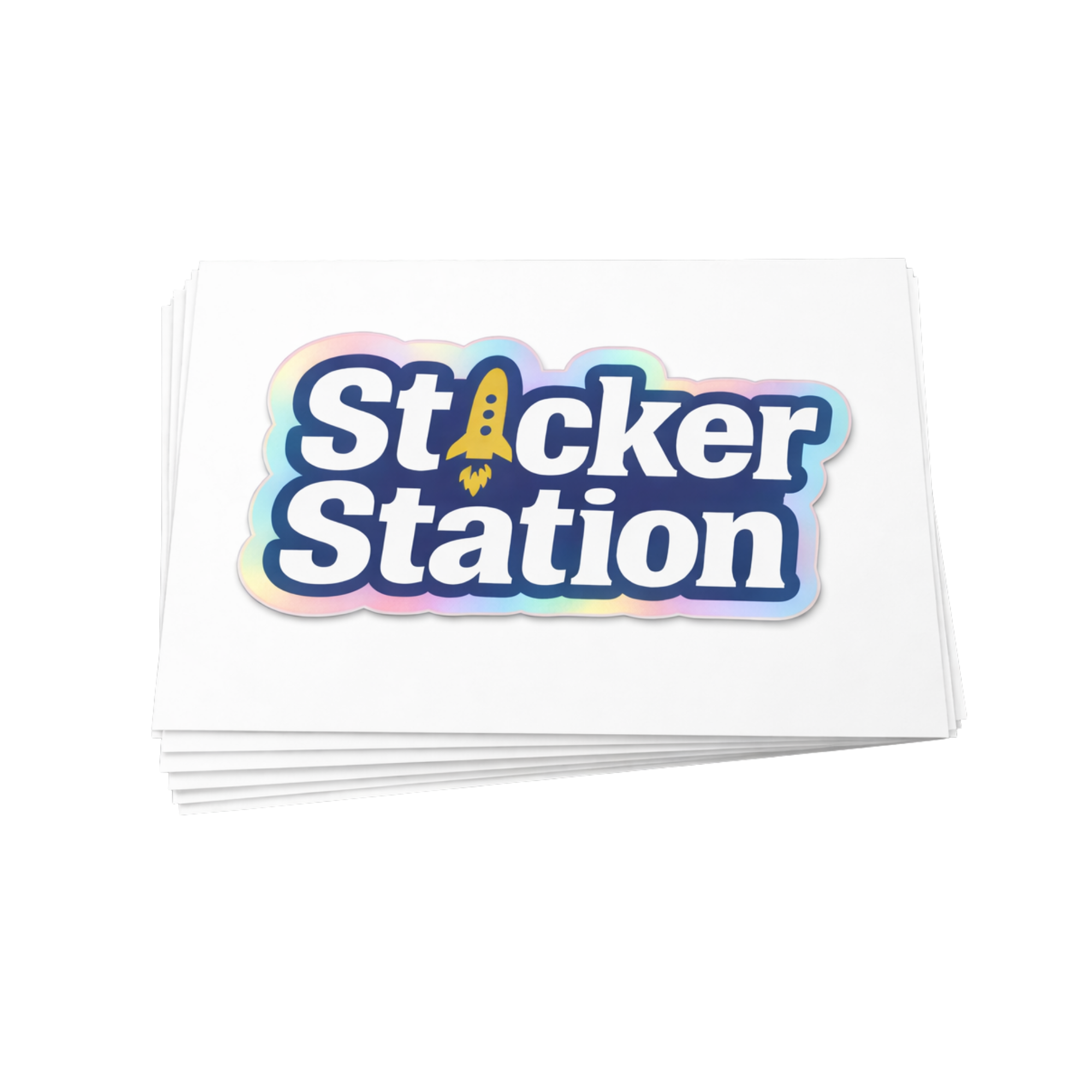 Sticker  Holográfico